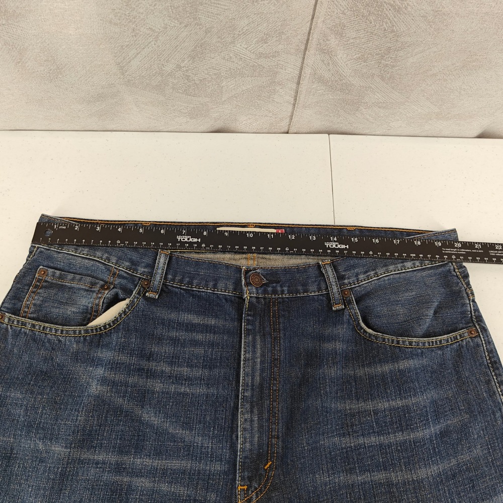 Levi's 550 Jeans Mens 40x36 Blue Relaxed Fit Tapered Leg Denim Casual Classic - Picture 8 of 12